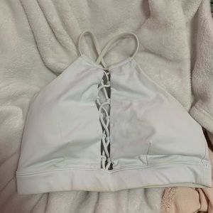Alo high neck bra
